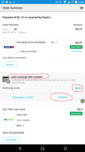 Introducing PayTM Automatic: Schedule Your Recharges
