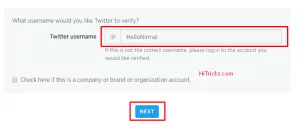 Step by Step Tutorial: How to get Blue Verified Badge on Twitter?