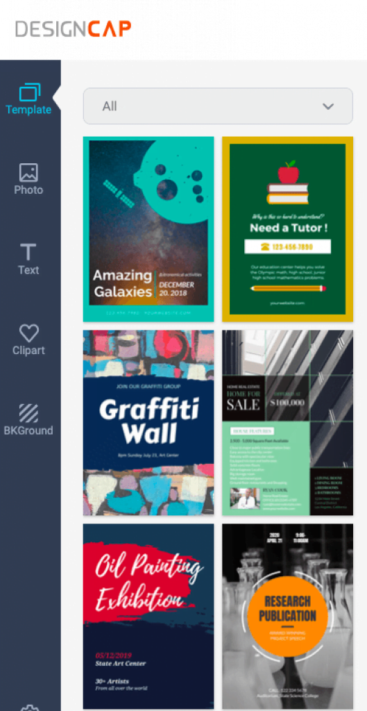 DesignCap Free Online Poster/Flyer Designer Review HiTricks