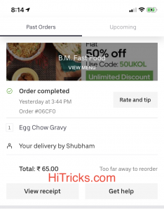 Uber Eats Users: Get 3 Months Zomato Gold FREE