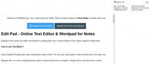 Online Text Editor Review: Is it helpful to Speed up your workflow?