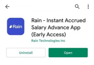 Get ₹100-₹1000 on Bank Account FREE with Rain Salary App