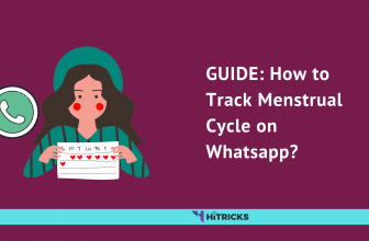 GUIDE: How to Track Menstrual Cycle on Whatsapp?