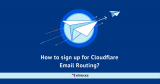 How to sign up for Cloudflare Email Routing?